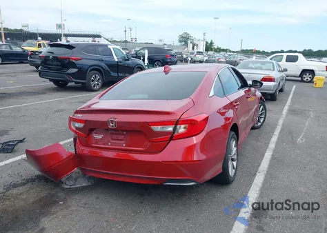 2021 Honda Accord Lx из США, поврежденный, VIN 1HGCV1F17MA050917